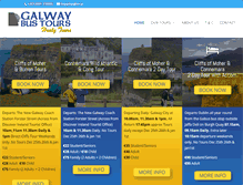 Tablet Screenshot of galwaybustours.ie